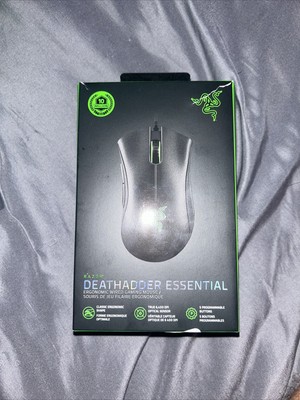Razer DeathAdder Essential Wired Optical Gaming Mouse - Classic Black...