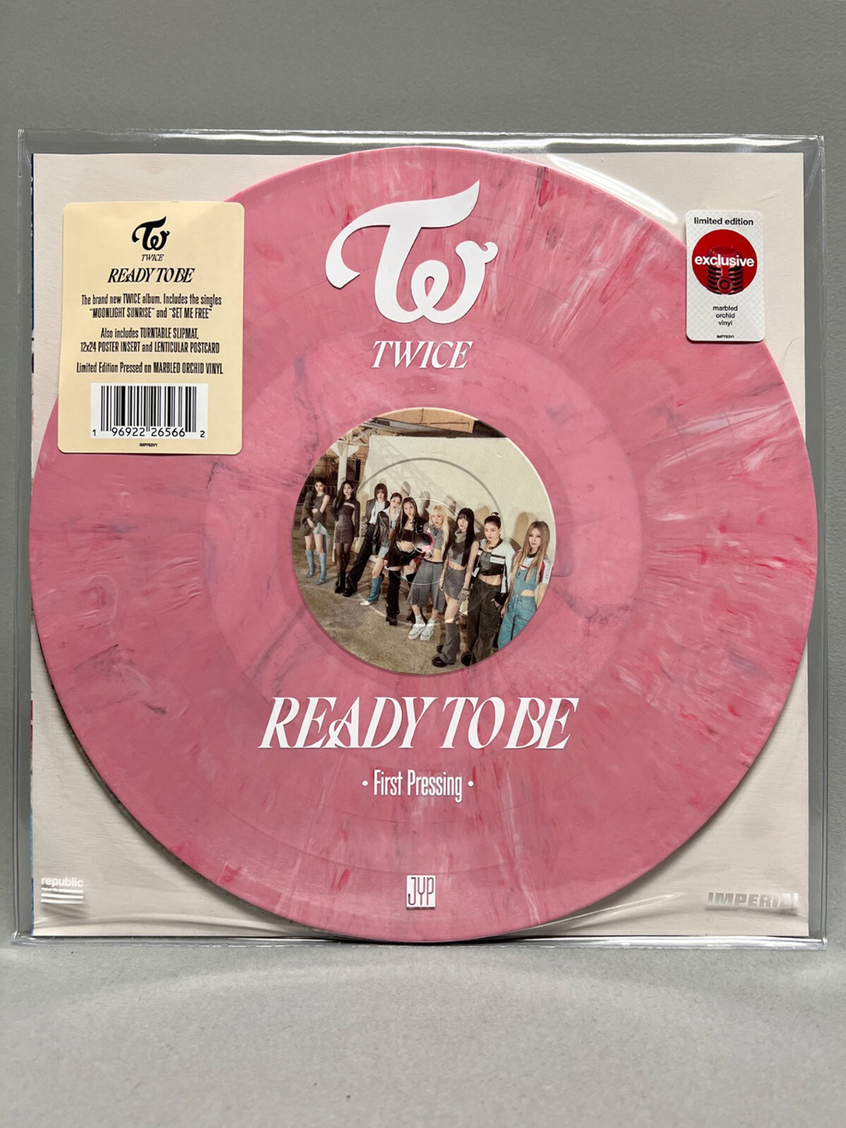 Twice Ready to beレコード TWICE Ready To Be (LP, 2023) TARGET LTD ED. Marbled Orchid