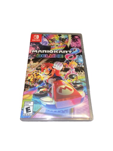 Replacement Case ONLY! Mario Kart 8 Deluxe Nintendo Switch