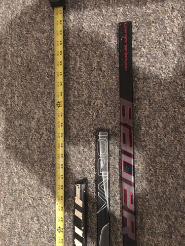 Lot Of 3 Bauer Hockey Shaft 87 Flex