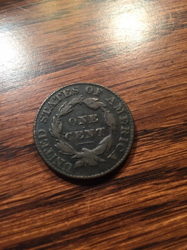 1829 Coronet Head Large Cent