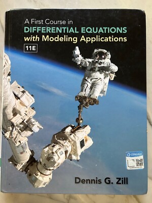 A First Course in Differential Equations Hardcover 11th Edit By Zill - Very Good