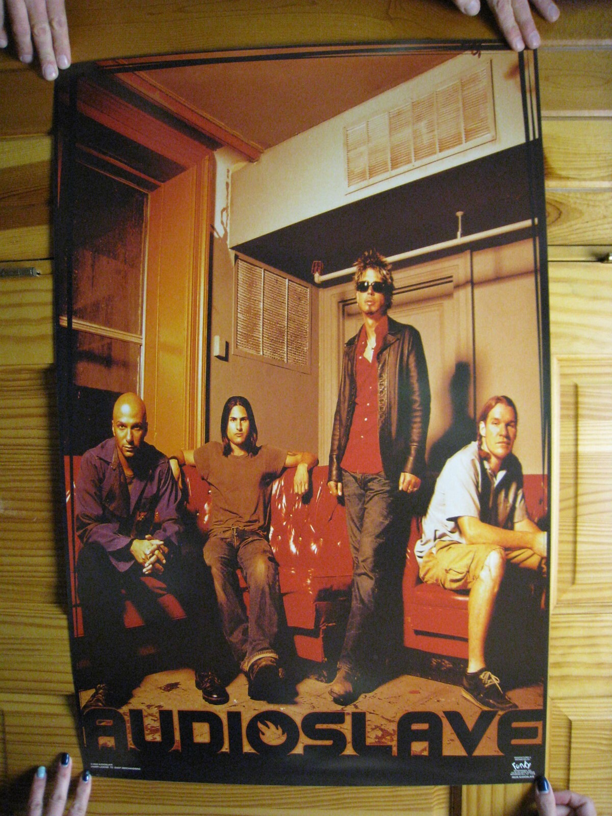 AudioSlave Promo Poster Band Shot 2003 Rage Against The Machine