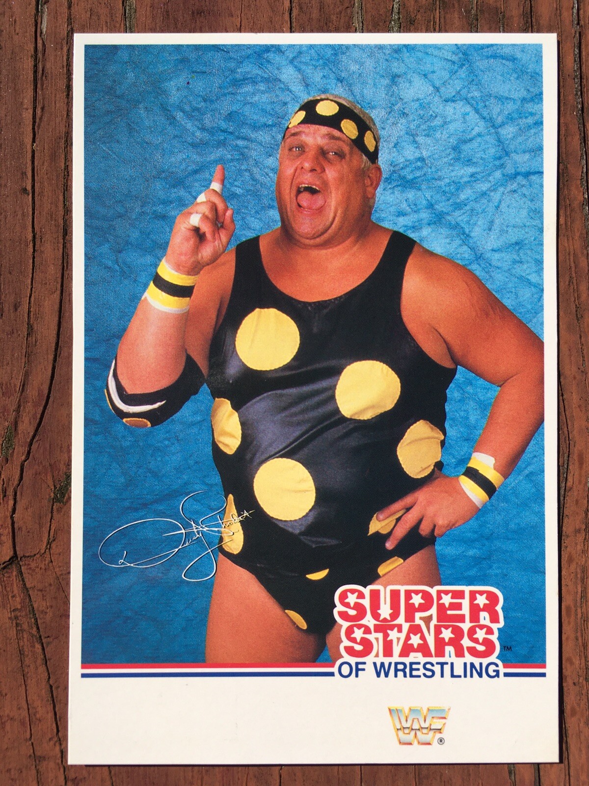 Collectors Trading Cards WWF SUPER STARS OF WRESTLING WWF 