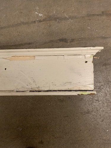 Vintage Primitive Wooden Decorative Architectural Salvage House Mantle #16