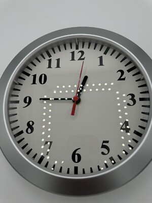 Security Digital Clock For Wall Missing Battery Back Covering