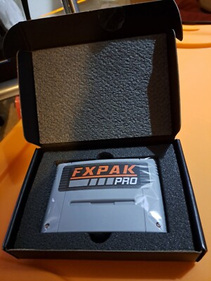FXPAK PRO Super Nintendo SNES Everdrive Cartridge KRIKzz SD2SNES Brand New
