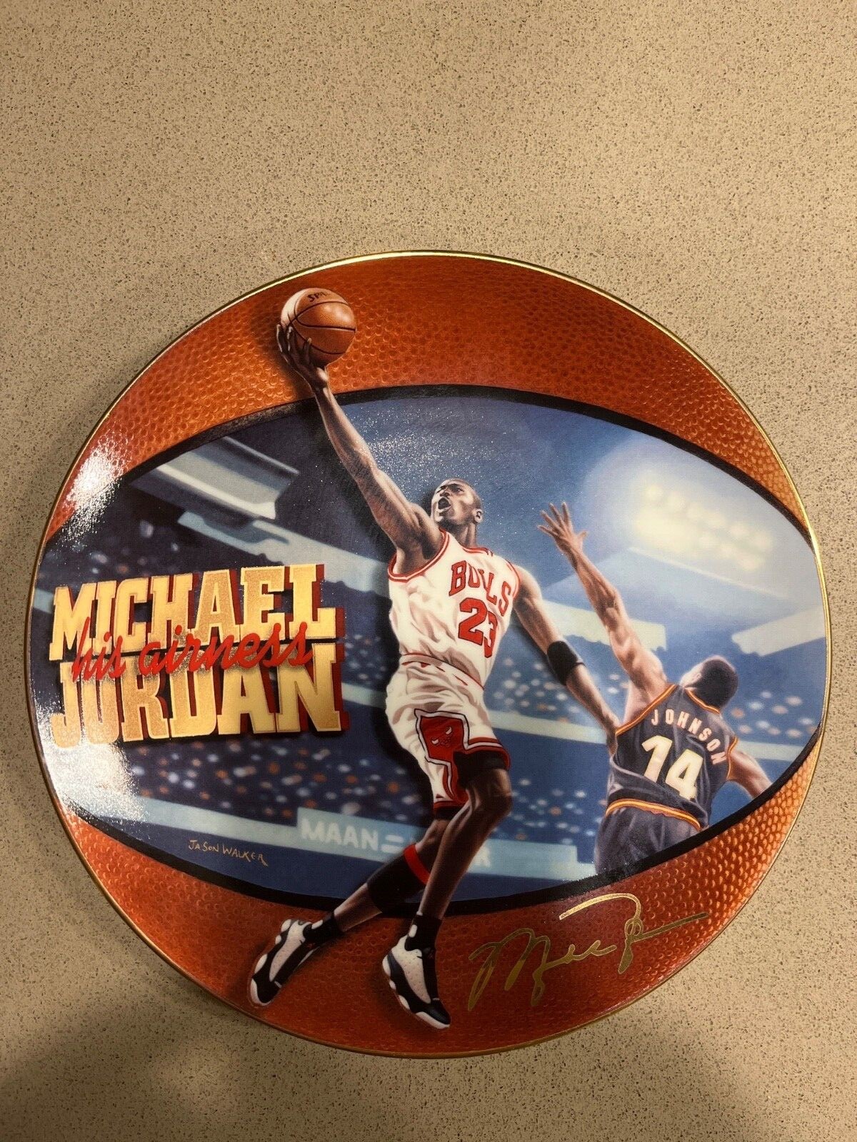 1998 Upper Deck, Michael Jordan, His Airness, 5 Time MVP