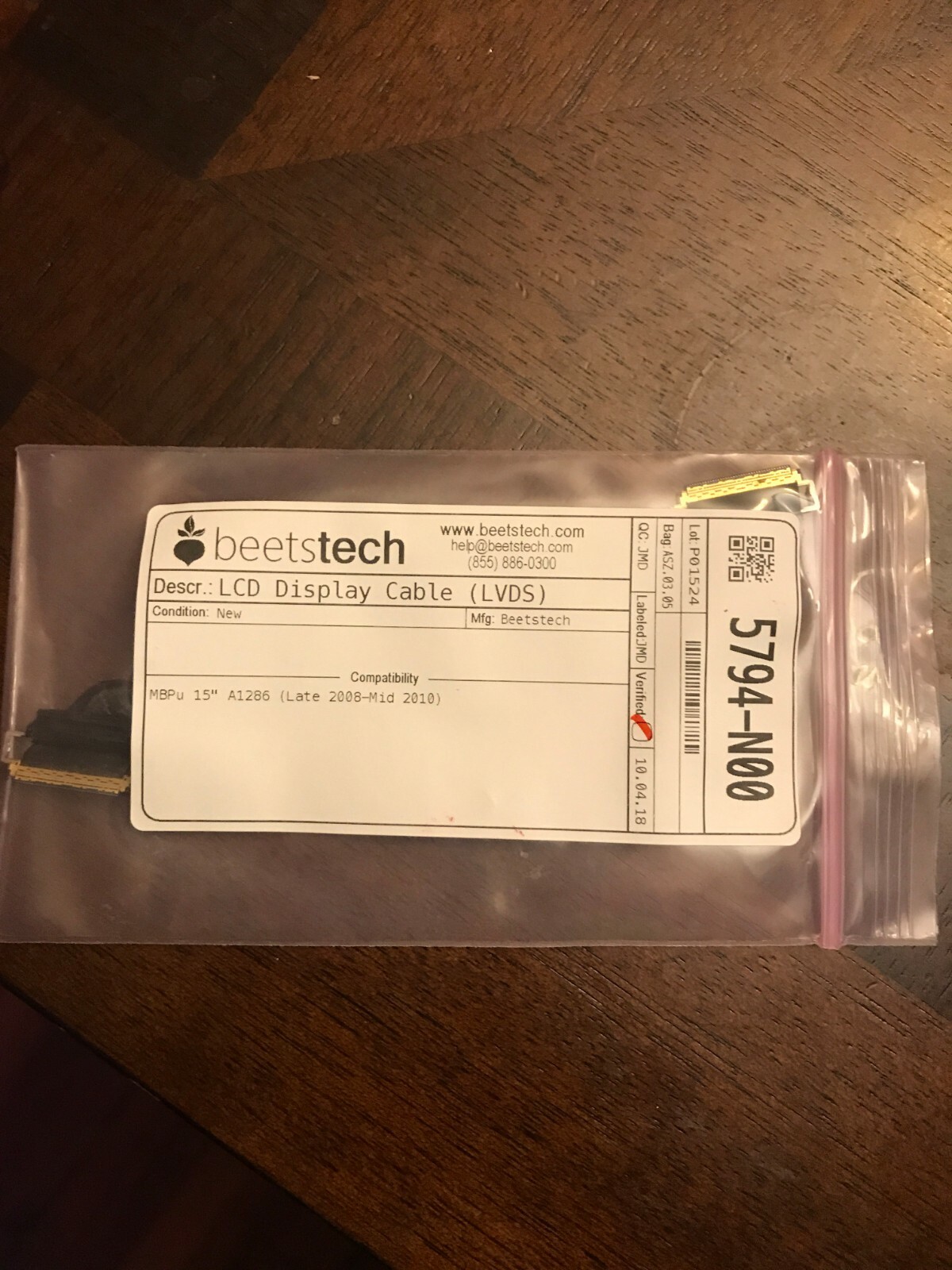 LCD Display Cable for Apple MacBook 15 Inch