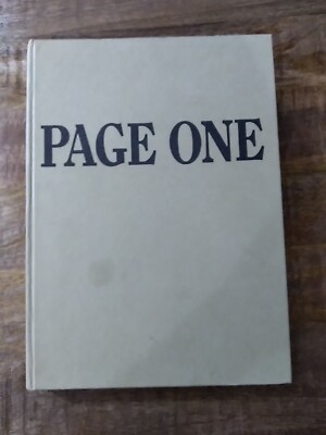 Page One: Major Events 1920 - 1986 As Presented In The New York Times. 