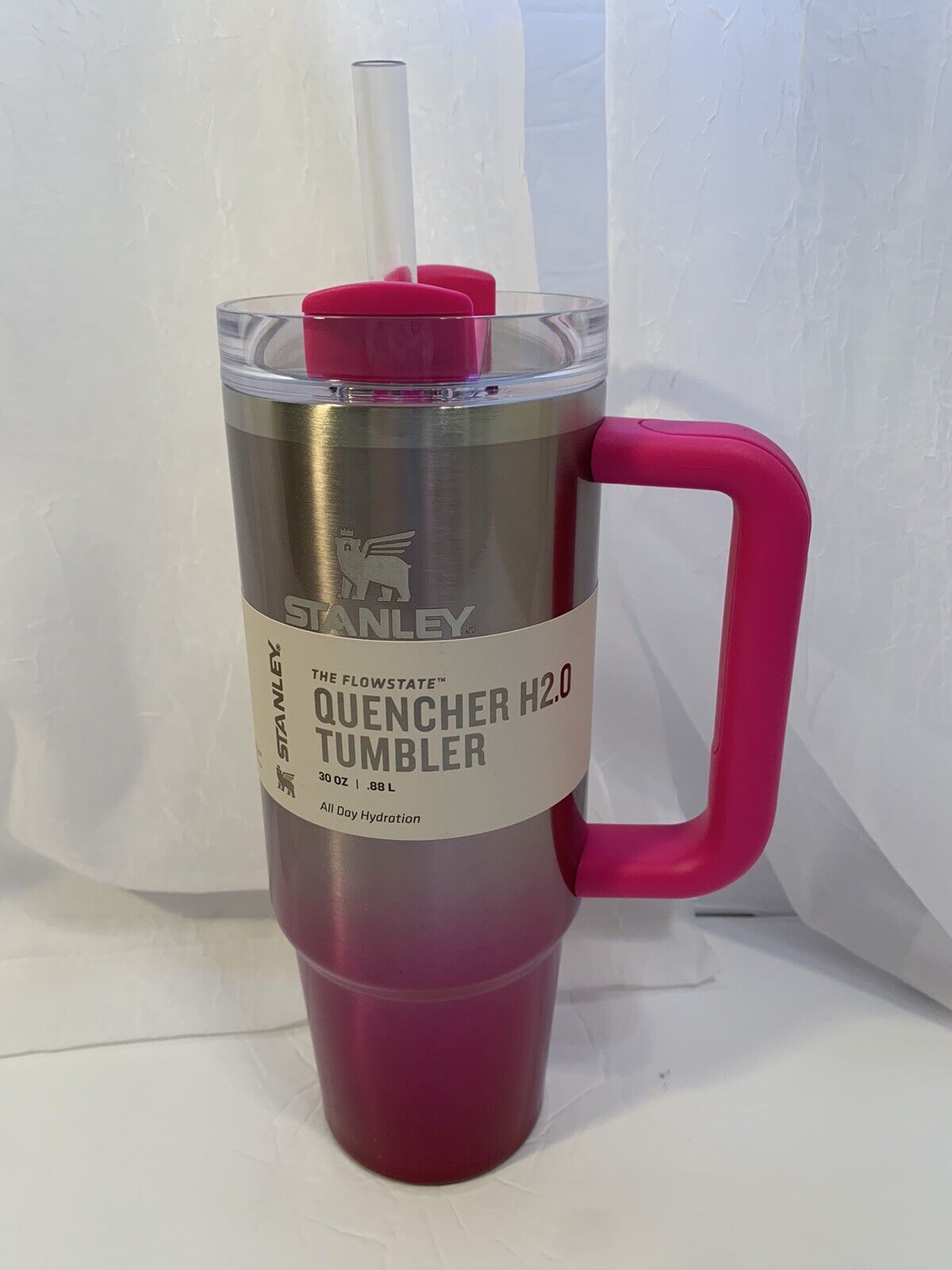 Stanley 30 oz. Quencher H2.0 FlowState Tumbler ( Camelia)