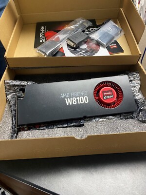 AMD FirePro W8100 8GB  DisplayPort Professional Graphics Card