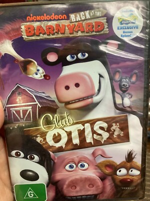 Back At The Barnyard - Club Otis NEW/sealed region 4 DVD (animated kids series)