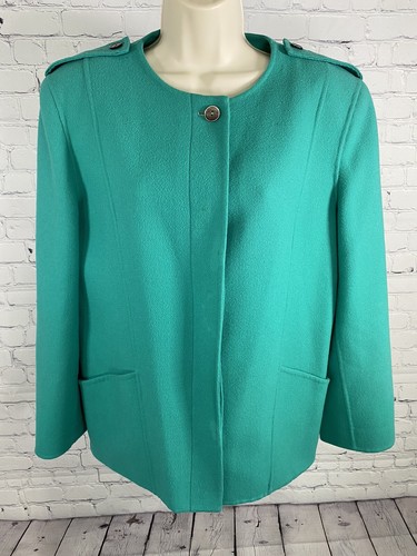 ジャケット・アウター Salvatore Ferragamo wool/cashmere jacket FERRAGAMO Double-breasted wool and cashmere-blend jacket