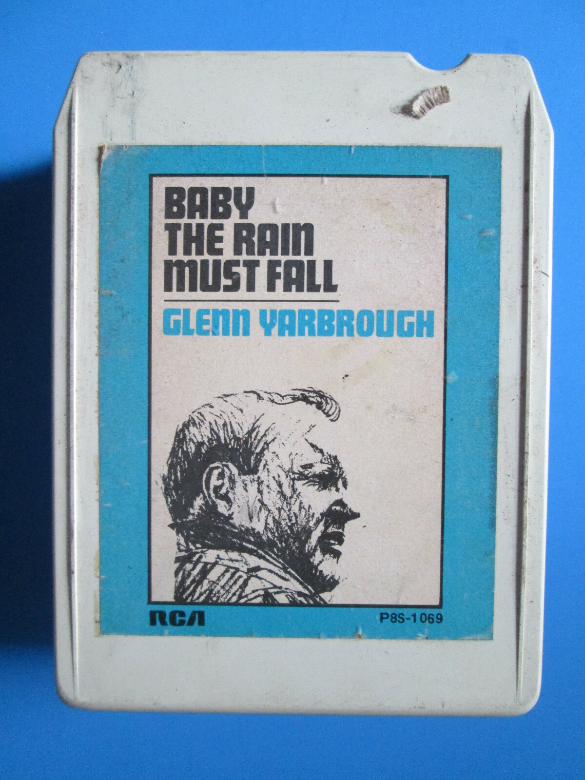 Glenn Yarbrough Baby The Rain Must Fall 8 Track Tape vintage