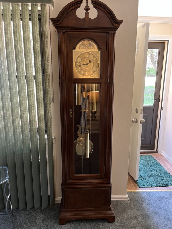 GRANDFATHER CLOCK SETH THOMAS