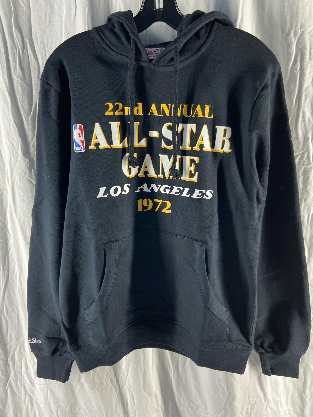 ミッチェル&ネスNBAオールスターパーカーL Mitchell & Ness Black NBA 22nd Annual All-Star Game Los