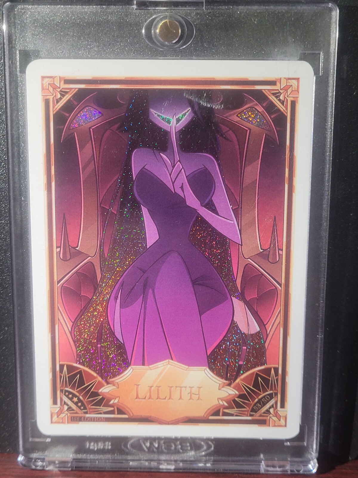 カードダスその他 HAZBIN HOTEL Trading Card Lilith Hazbin Hotel Card - Lilith 53/50 SECRET RARE FOIL - 1st
