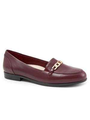 

Женские кожаные балетки TROTTERS Red Goring с дезинфицирующей подкладкой Anastasia, Красный, T1750-601
