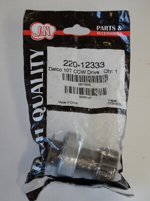 J&N Delco 10T CCW Drive 220-12333