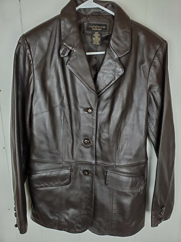 ジャケット・アウター c-boy style (vol.454)Croft&Barrow Croft & Barrow Leather Bomber Jacket Mens XLT Black Full Zip