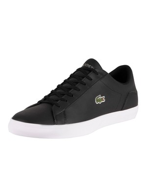 Мужские кожаные кроссовки Lacoste Lerond BL21 1 CMA, черные