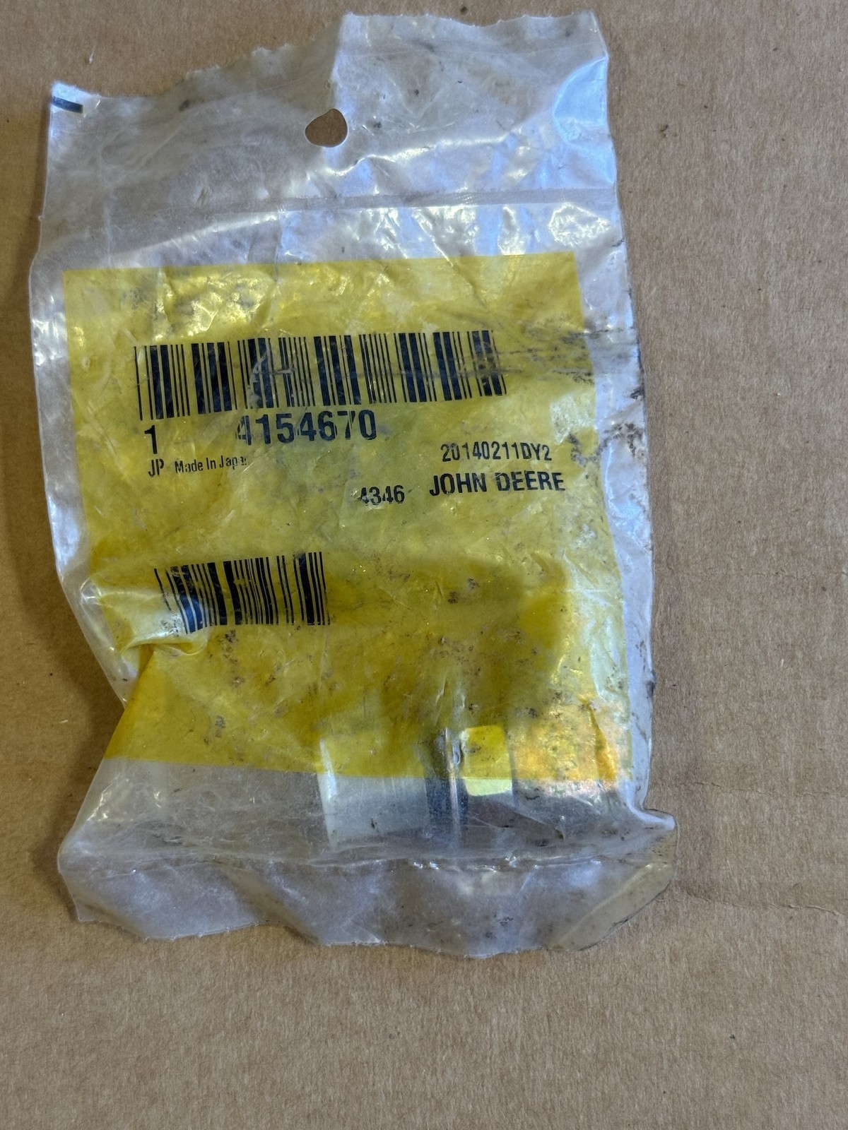​New NOS Genuine OEM Hitachi or John Deere Adapter 4154670