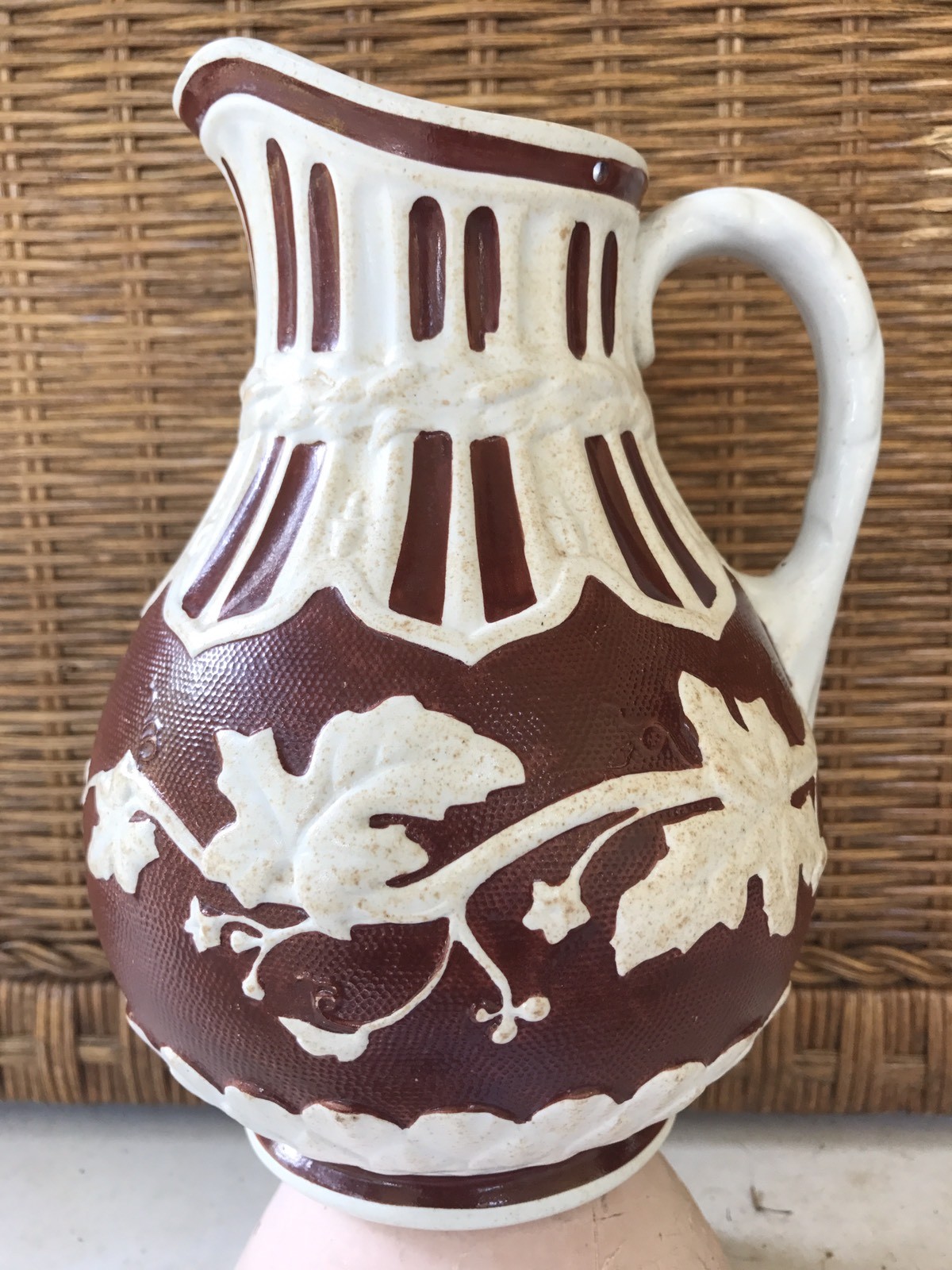 Antique English Ceramic Vase
