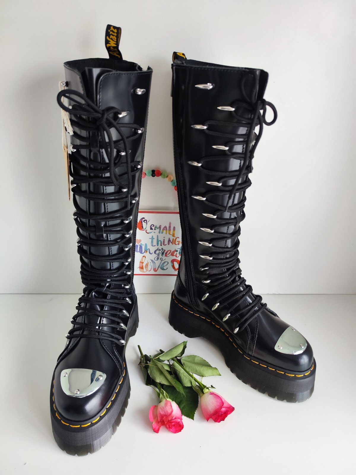 Dr Martens 1B60 LTT Max double quad sole platform knee boots Dr Martens 1B60 LTT Max double quad sole platform knee boots