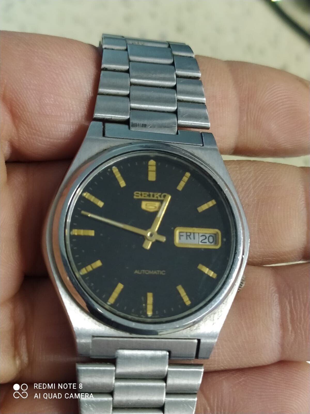 SEIKO 7009-3170 AUTOMATIC FOR PARTS ONLY Good balance Used SEIKO 7009-3170 AUTOMATIC FOR PARTS ONLY Good balance Used