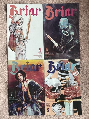 Brand new boom comics BRIAR full set #5,6,7,8 volume Two studios adult Fairy Tal