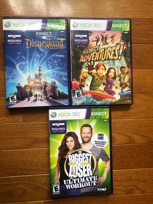 Xbox 360 Kinect Game Lot Disneyland Adventures Kinect Adventures Biggest Loserのebay公認海外通販 セカイモン