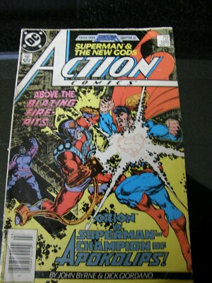 Cross-over Legends Chptr 19 Superman & the New Gods & Apokolips #586 #/1987