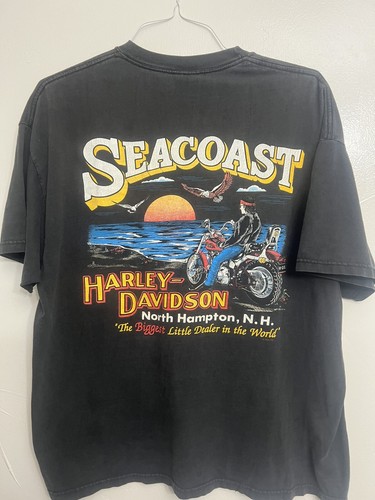 Vintage Harley-Davidson Shirt Shut Up and Ride XL Black