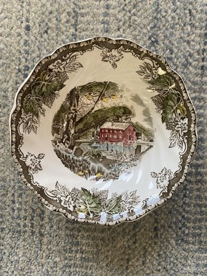 Johnson Brothers The Old Mill Coupe Cereal Bowl 6 1/8  