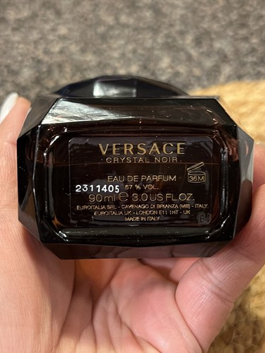 [国内正規品] VERSACE Crystal Noir EDP 90ml Crystal Noir EDT 90 ml Black | VERSACE US
