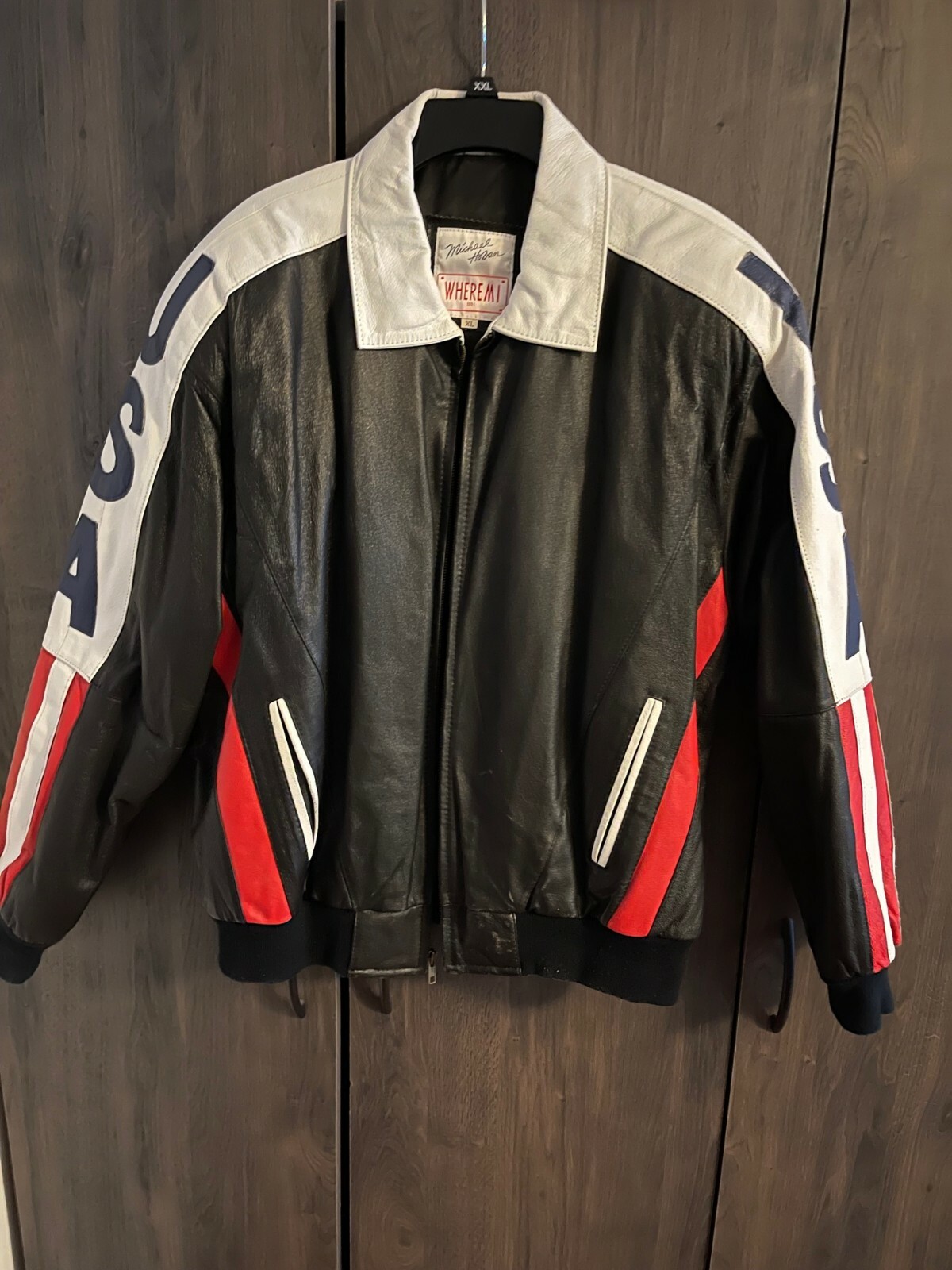 Vintage Michael Hoban WhereMI Xl Leather Motorcycle Bomber Vintage Michael Hoban WhereMI Xl Leather Motorcycle Bomber