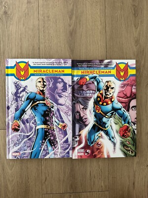 Miracleman Vol. 1 & Vol. 2 Hardcover Alan Moore Alan Davis Watchmen