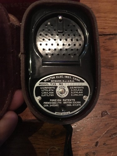 Weston Master II Exposure Meter With Box