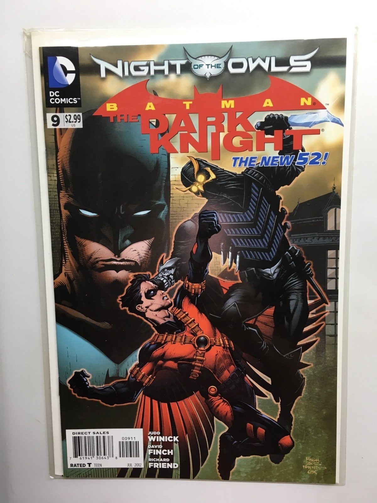 The Dark Knight #9 Dc Comic Book The New 52 | eBay