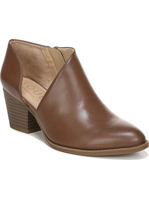 

SOUL NATURALIZER Женские Коричневые Suzette Almond Toe Блочный Каблук Shootie 8,5 M, Коричневый, G5372S1