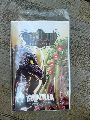 Godzilla vs Cthulhu A Death May Die Story SDCC 2024 Exclusive Cover A