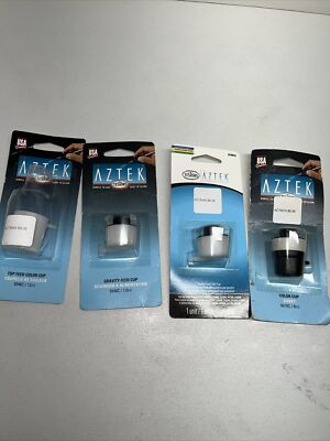 4pc Testors Aztek Gravity Feed Cup Cups NOS New Lot 1