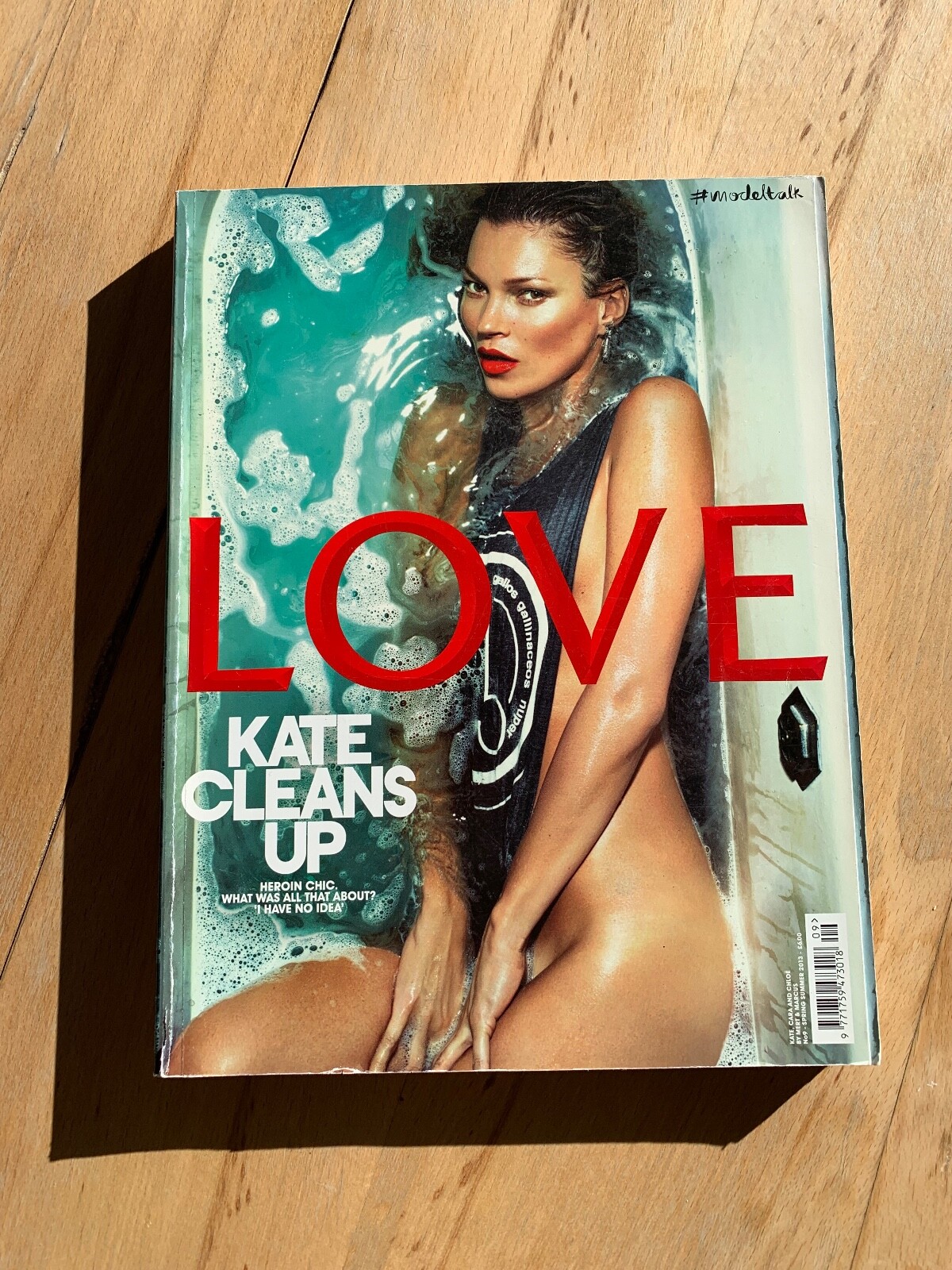Love spring summer 2013 Kate　Moss Love Magazine Issue 9 Clean Spring/Summer 2013 Kate Moss by