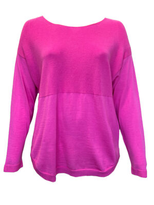 Marina Rinaldi Women's Pink Agile Pullover Sweater Size XXL