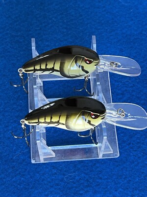 (2) SPRO Rock Crawler RK Crawler 55 Crankbait Fishing Lures 