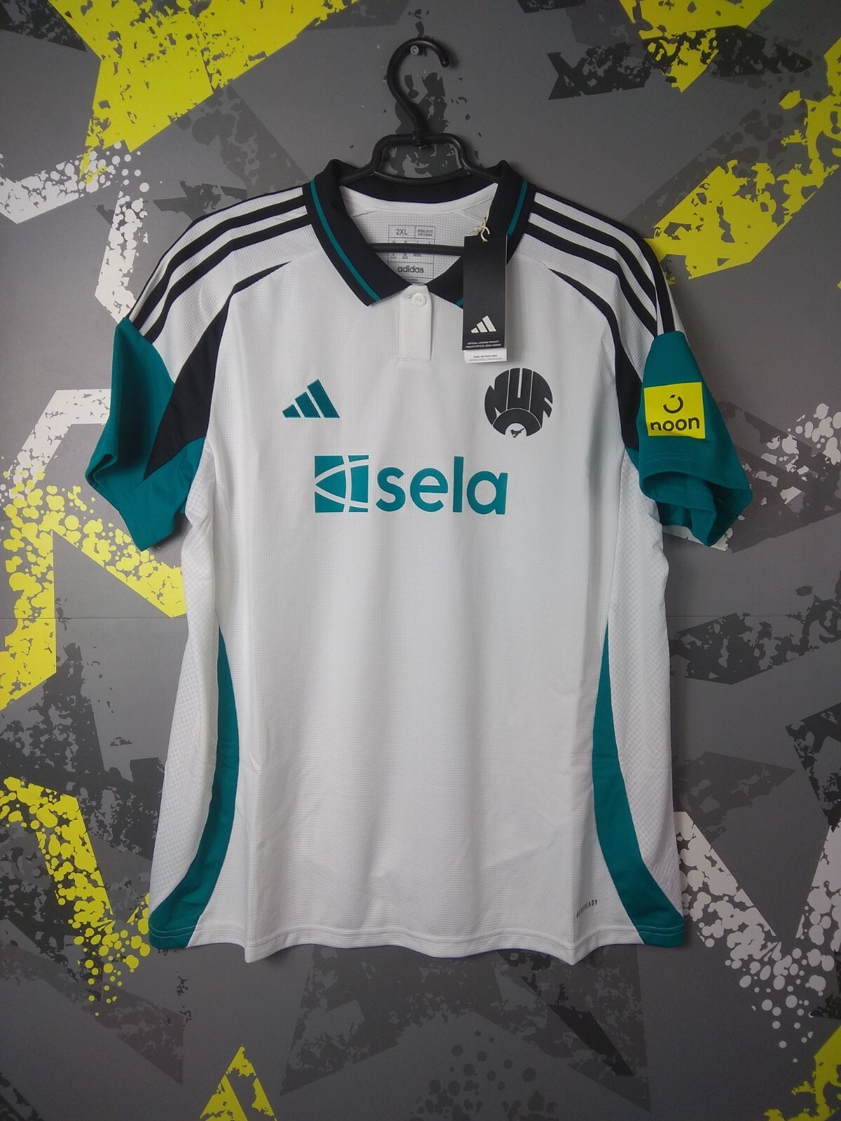 Newcastle United Jersey Third Football Soccer Shirt Adidas