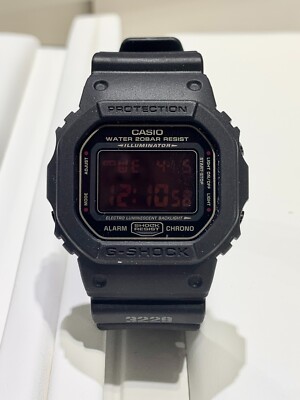Casio G-Shock Digital 5600 Series Men's Wristwatch in Black - DW5600MS-1