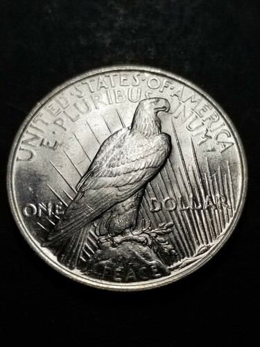 1923 Peace Silver Dollar Brilliant Choice Uncirculated - BU