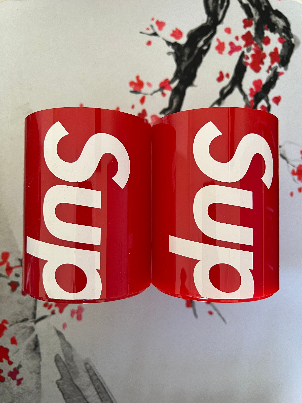 Supreme Heller Mugs (Set Of 2) Red マグカップ（SUPREME 20SS